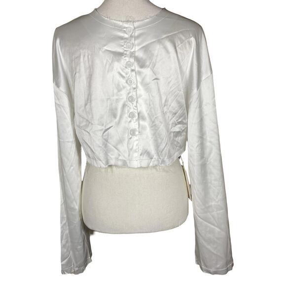 Commense NWT Satin Blouse - Picture 2 of 5